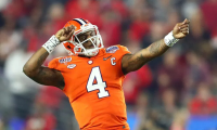 Watson's Clemson signature celebration